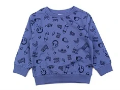 Name It bijou blue dark sapphire skateboard sweatbluse